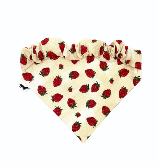 Strawberry Patch Dog Bandana
