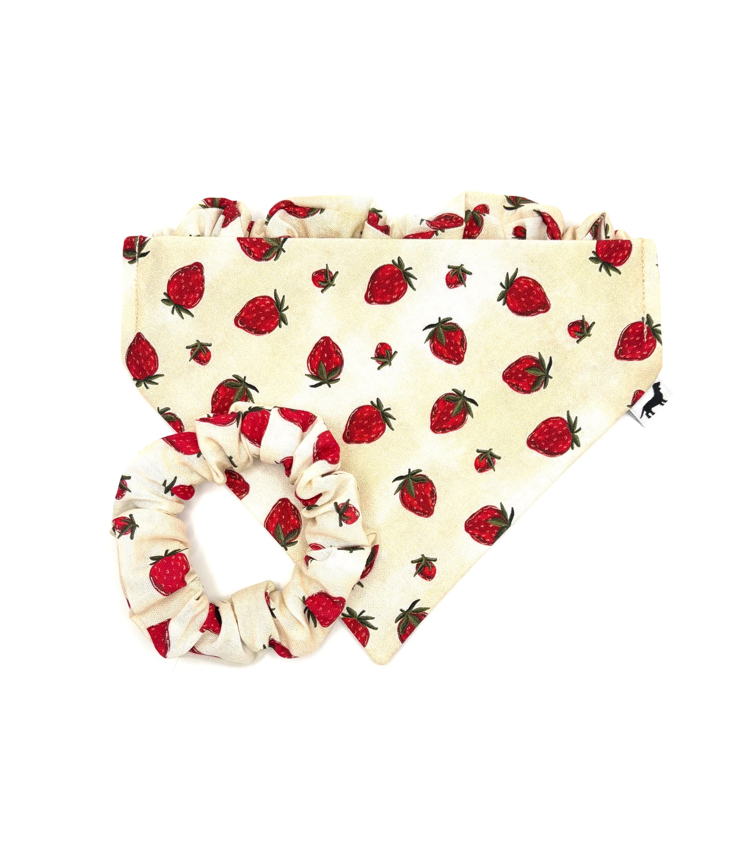 Strawberry Patch Dog Bandana