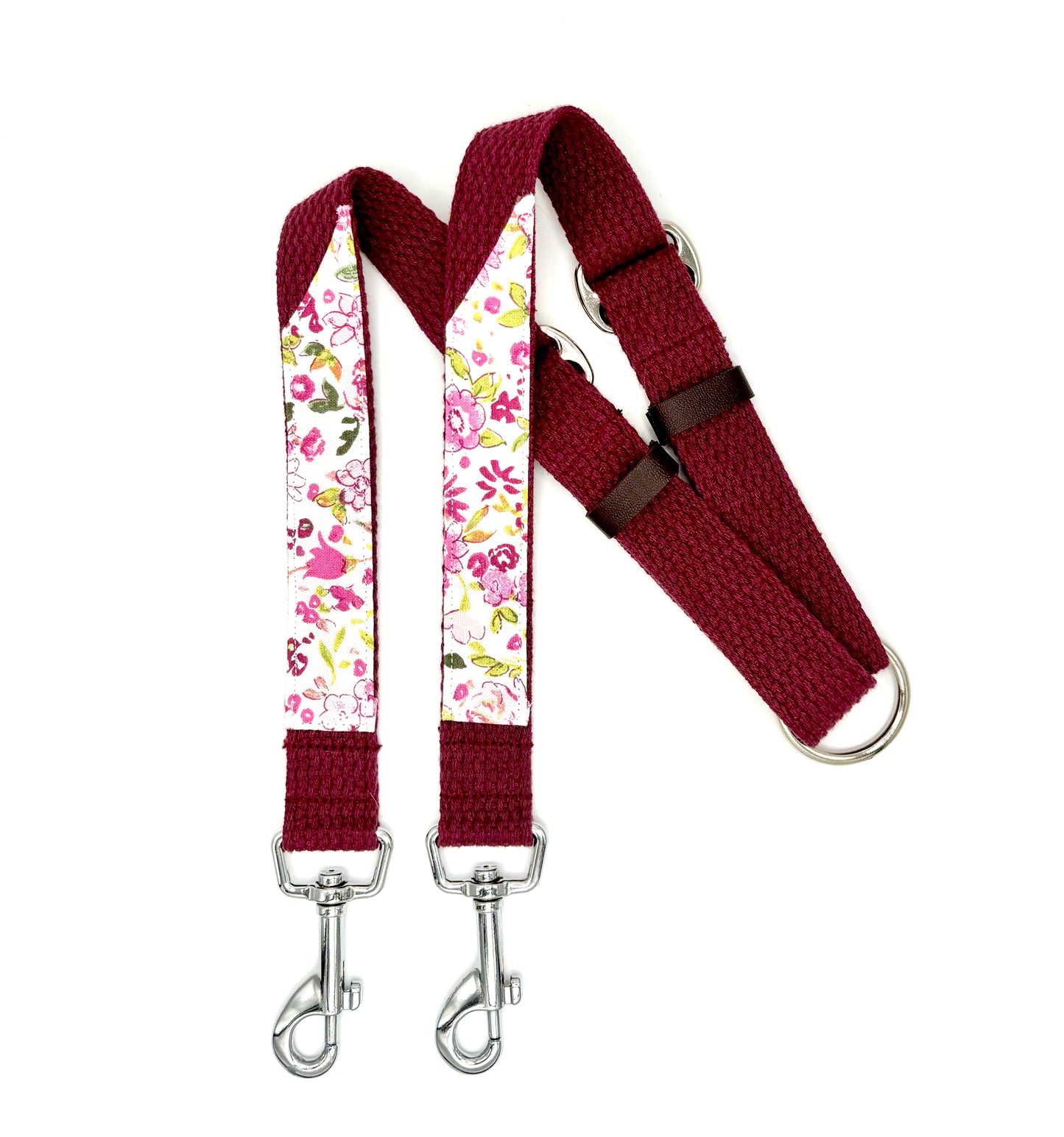 Dog Leash Splitter - Merlot