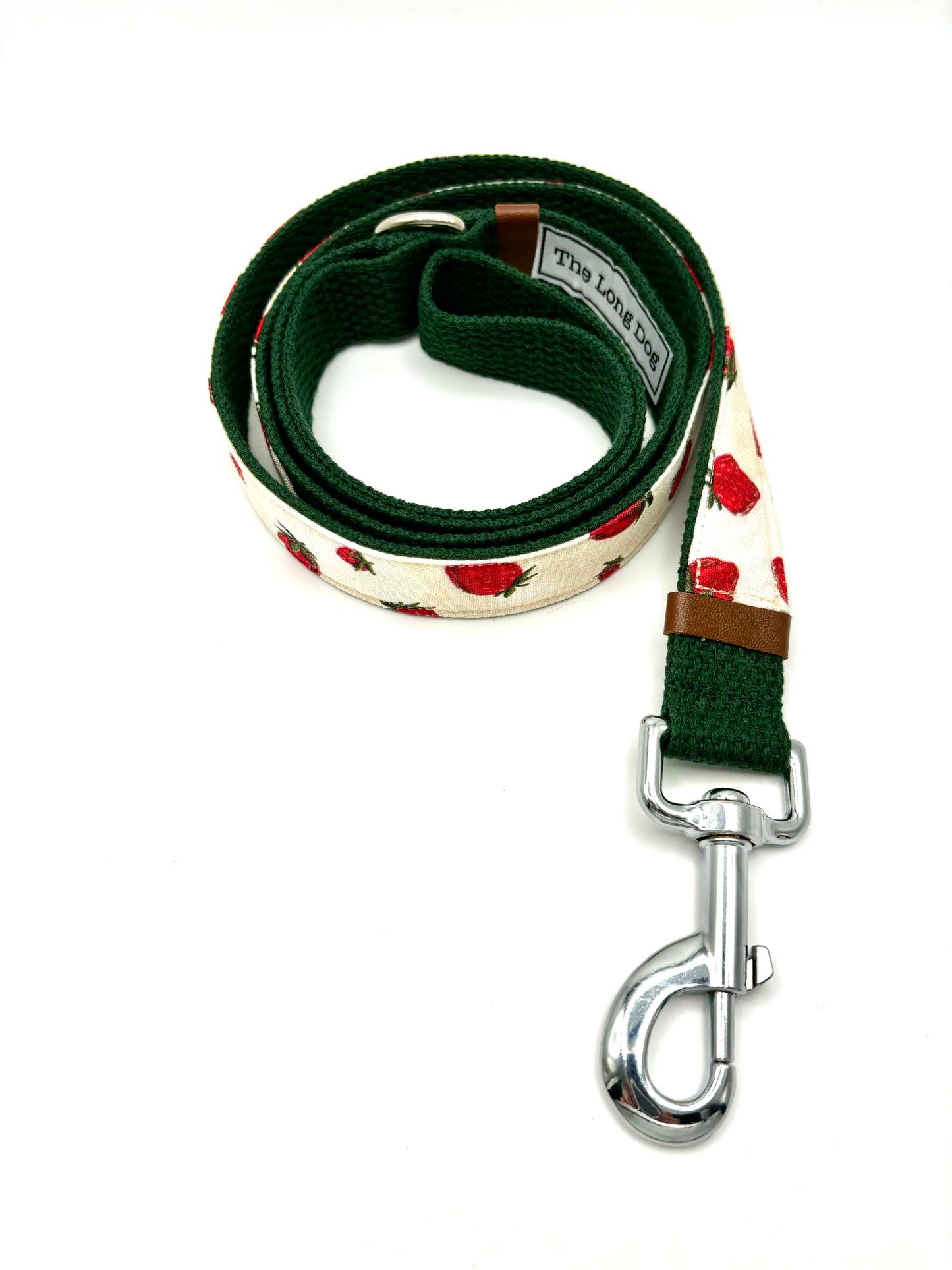 Strawberry Patch Dog Leash