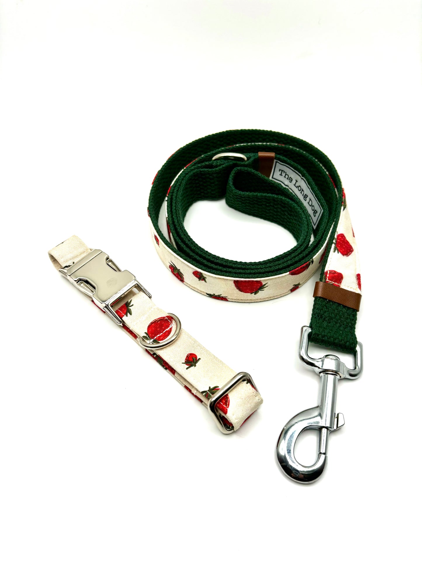 Strawberry Patch Dog Leash
