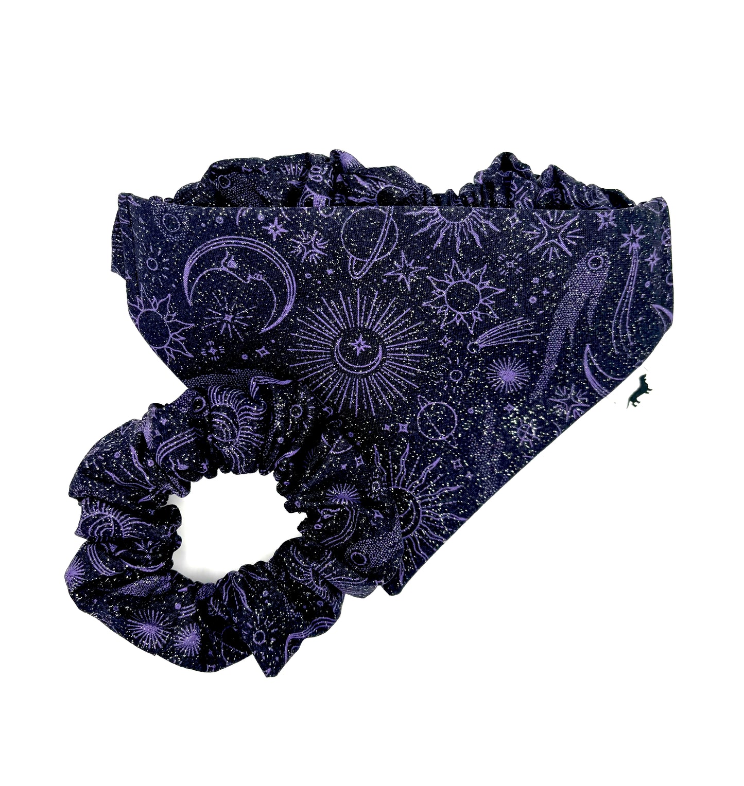 Twilight GLITTER Hair Scrunchie
