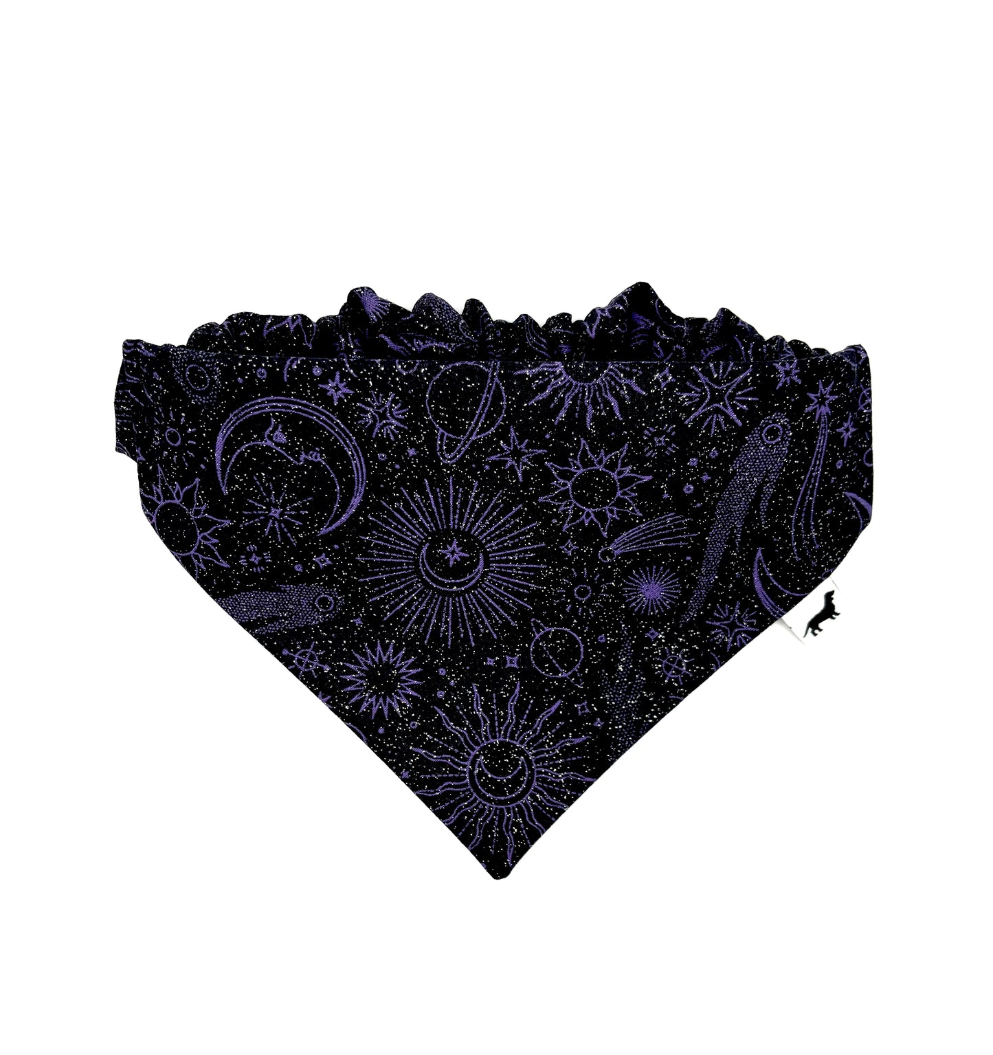 Twilight GLITTER Scrunchie Dog Bandana