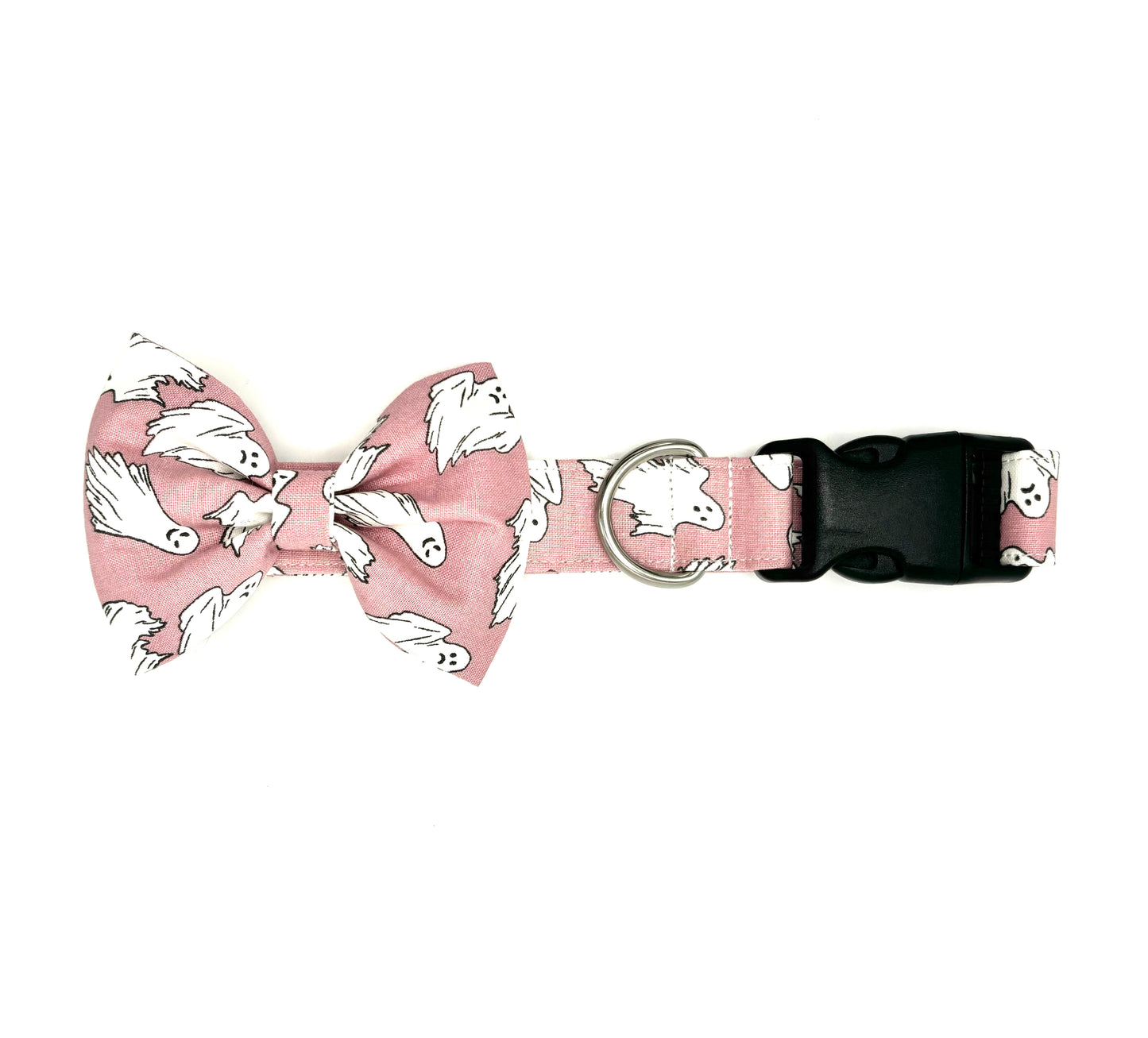 Peek-a-BOO Pink Plastic Dog Collar