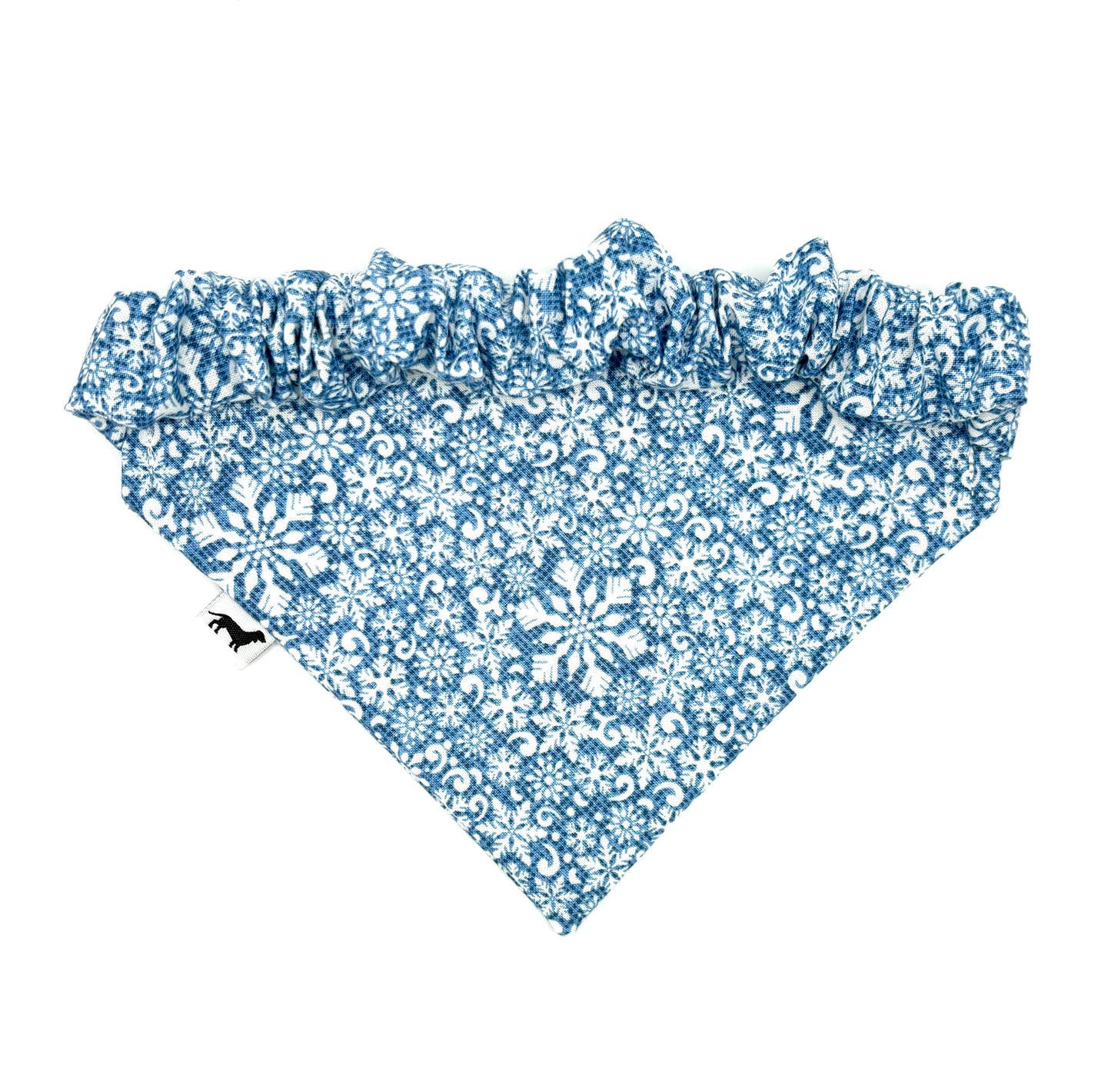 Let It Snow Scrunchie Dog Bandana
