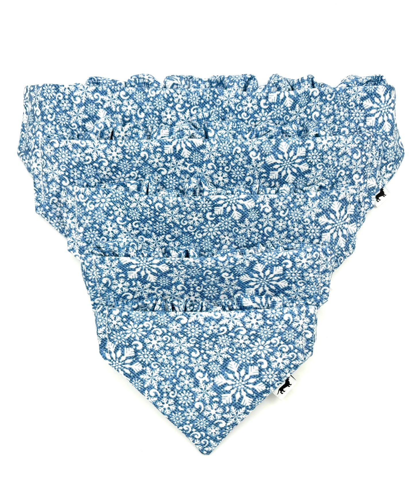 Let It Snow Scrunchie Dog Bandana