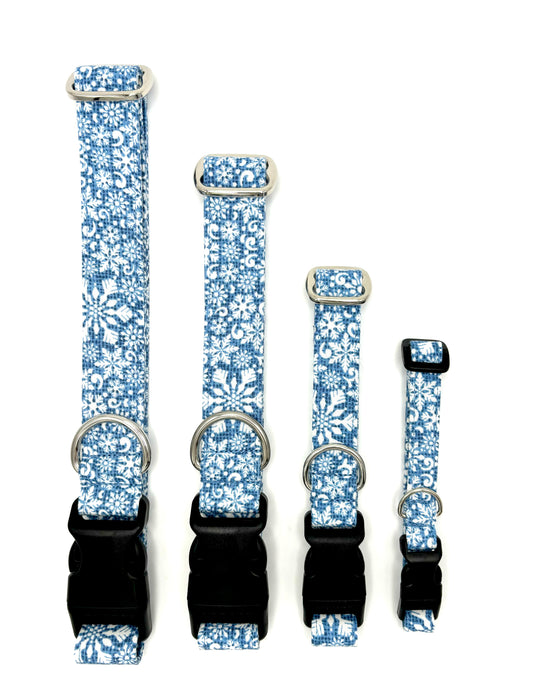 Let It Snow Dog Collar