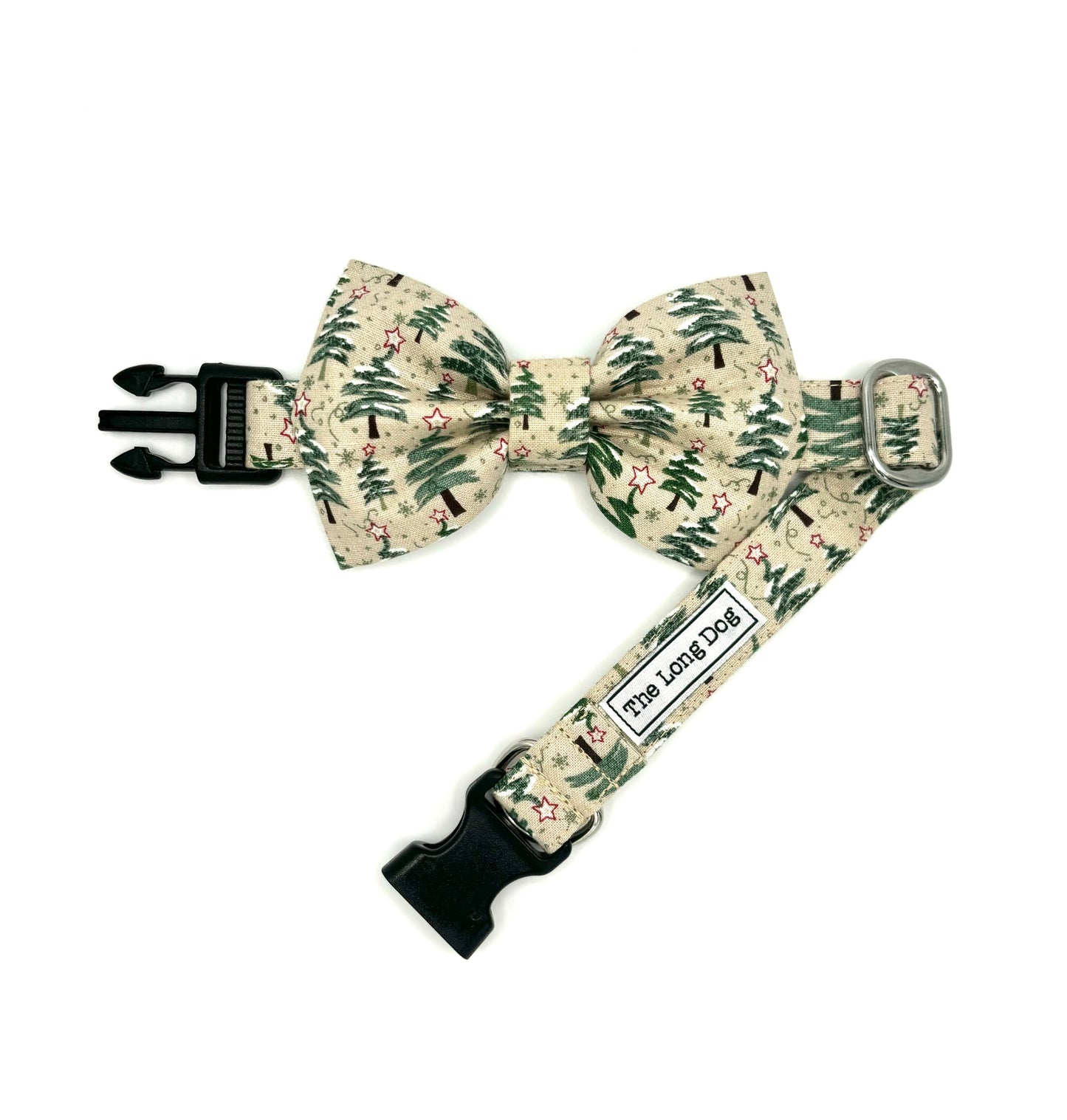 Christmas Tree Farm Dog Bow Ties