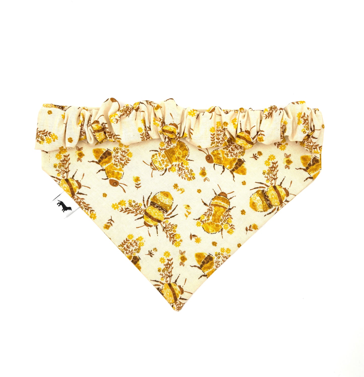 Honeybee Scrunchie Dog Bandana