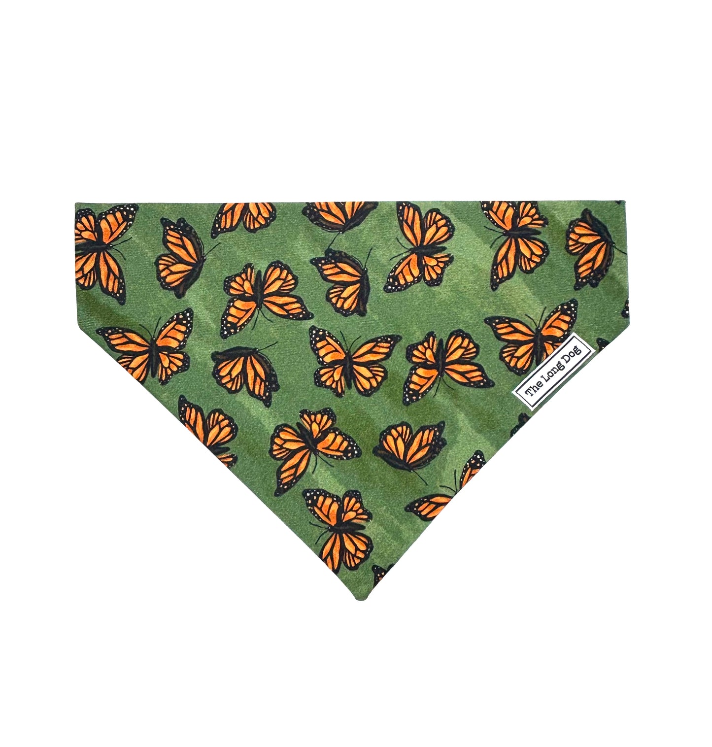 Monarch Butterfly Over the Collar Dog Bandana