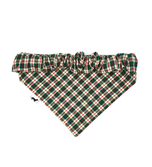 Green Country Christmas Dog Bandana