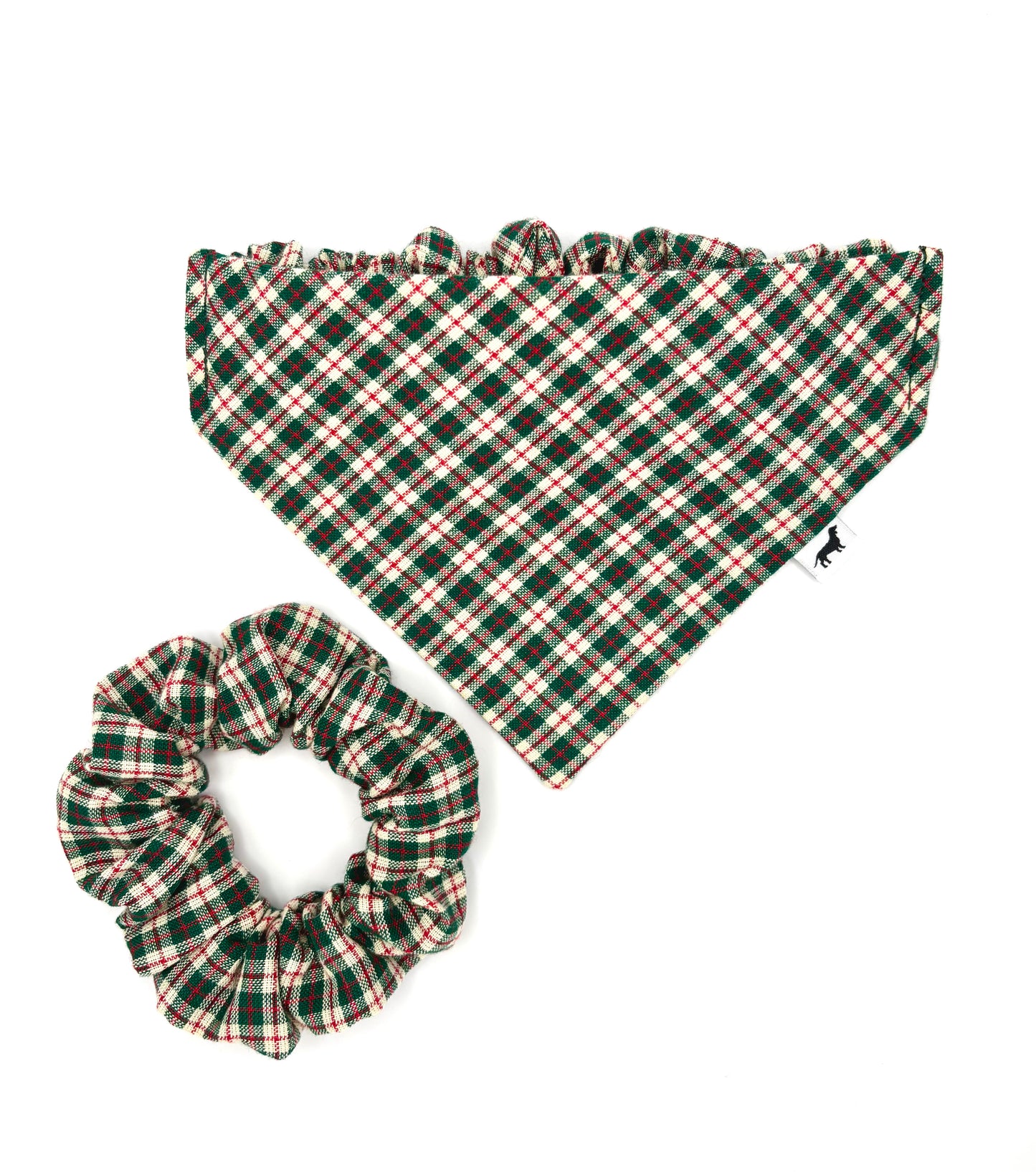 Green Country Christmas Dog Bandana
