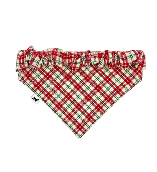 Red Country Christmas Dog Bandana