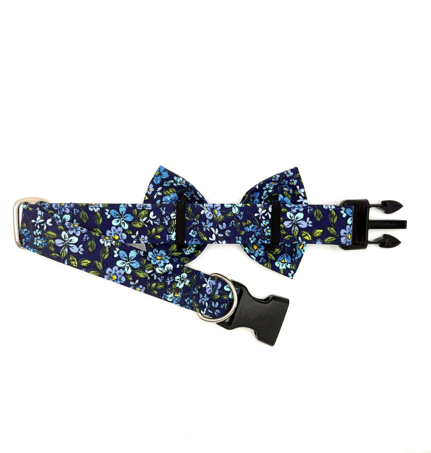 Blue Blossom Dog Bow Ties