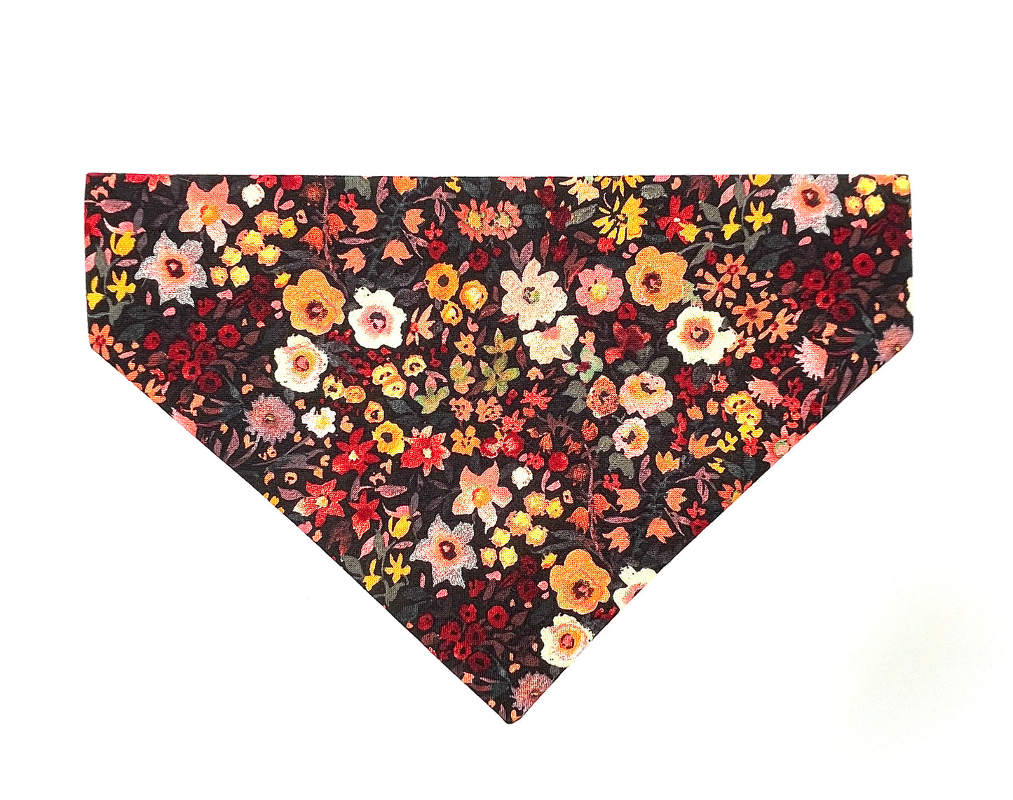 Fall Floral Over the Collar Bandana