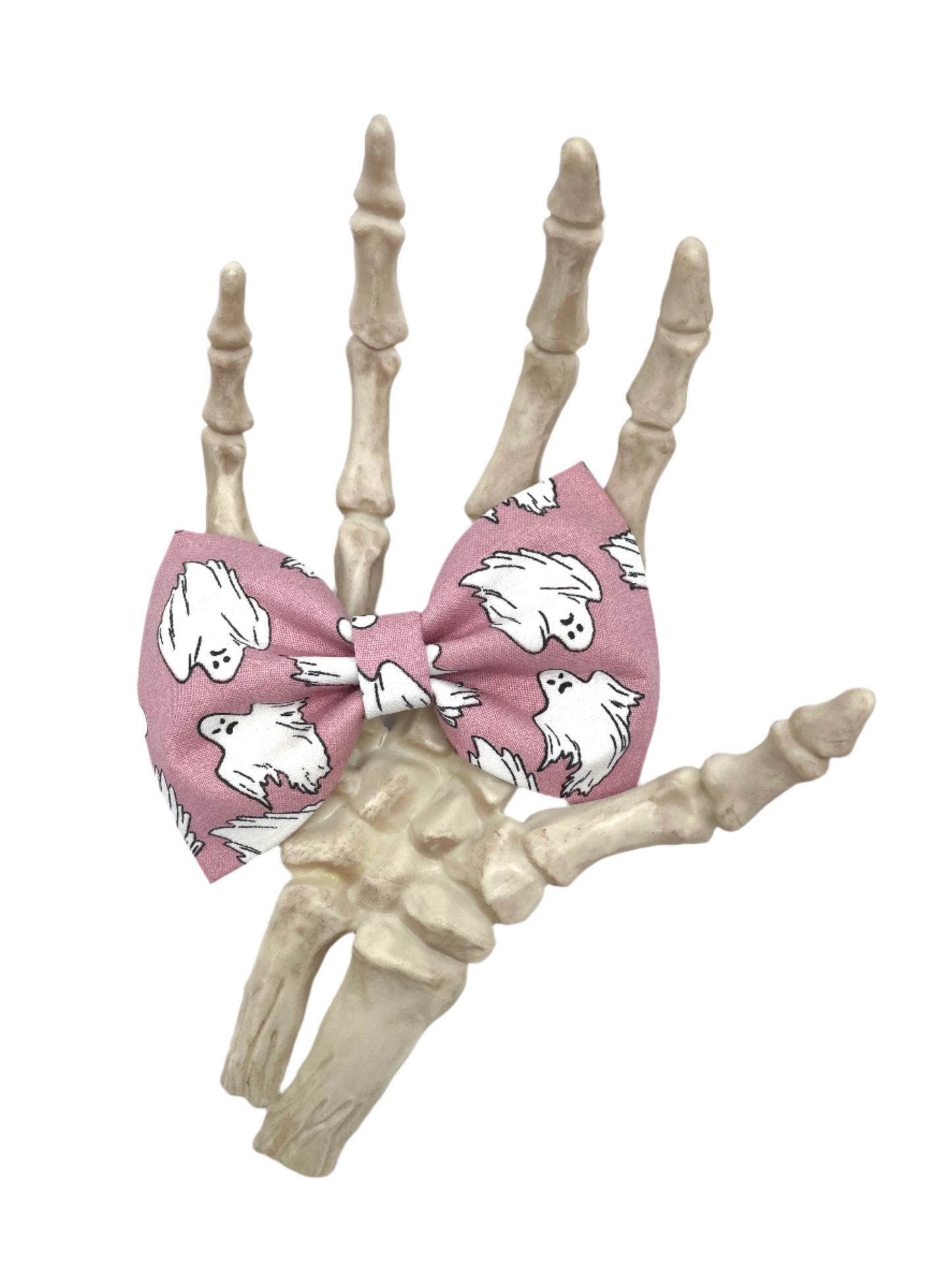 Peek-a-BOO Pink Dog Bow Ties