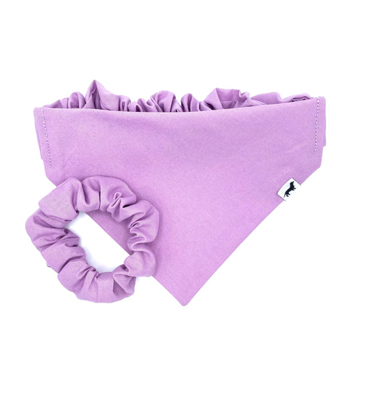 Lilac Hair Scrunchie