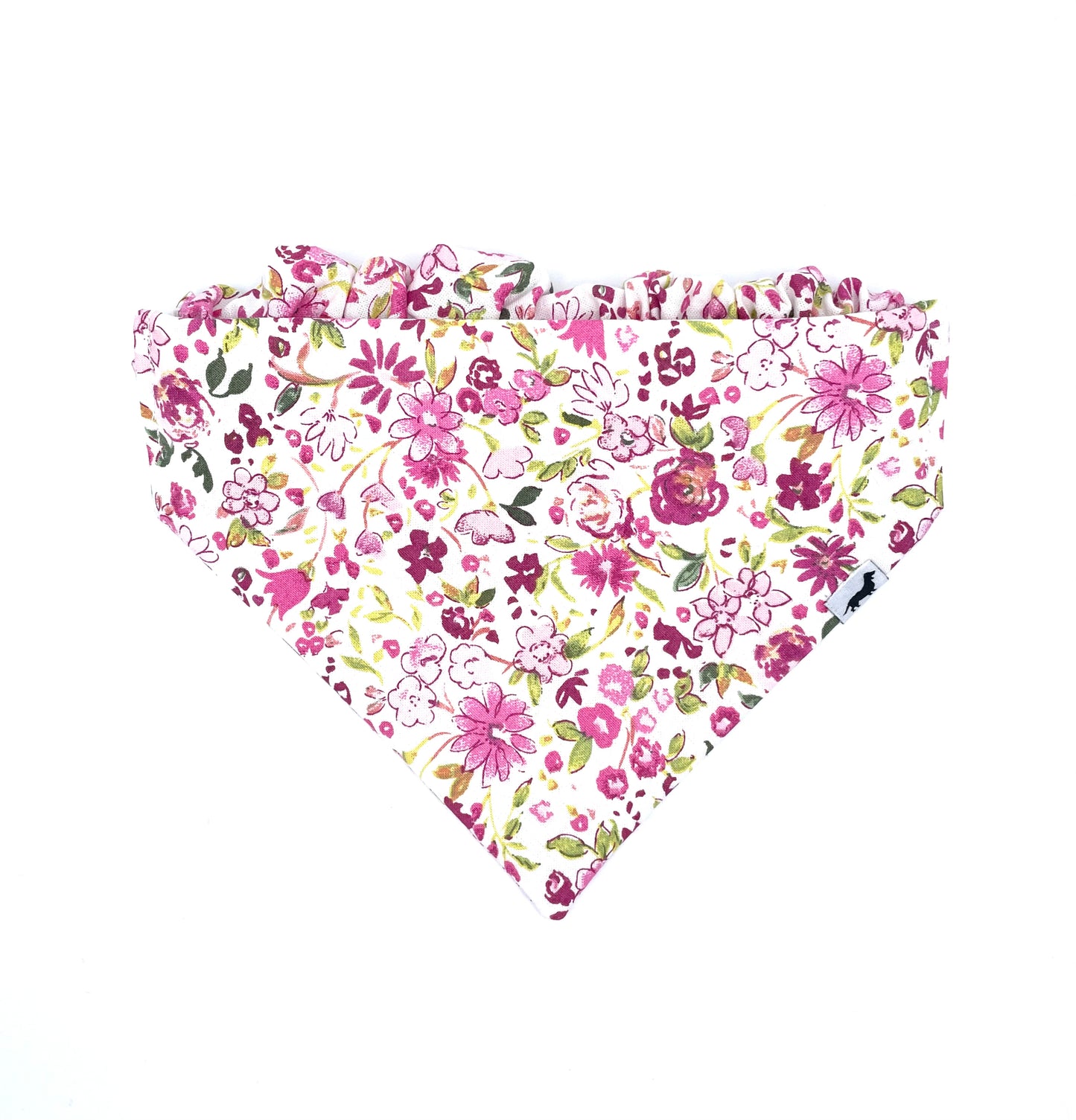 Sweet Pea Scrunchie Dog Bandana