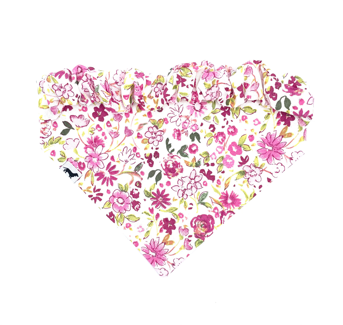 Sweet Pea Scrunchie Dog Bandana
