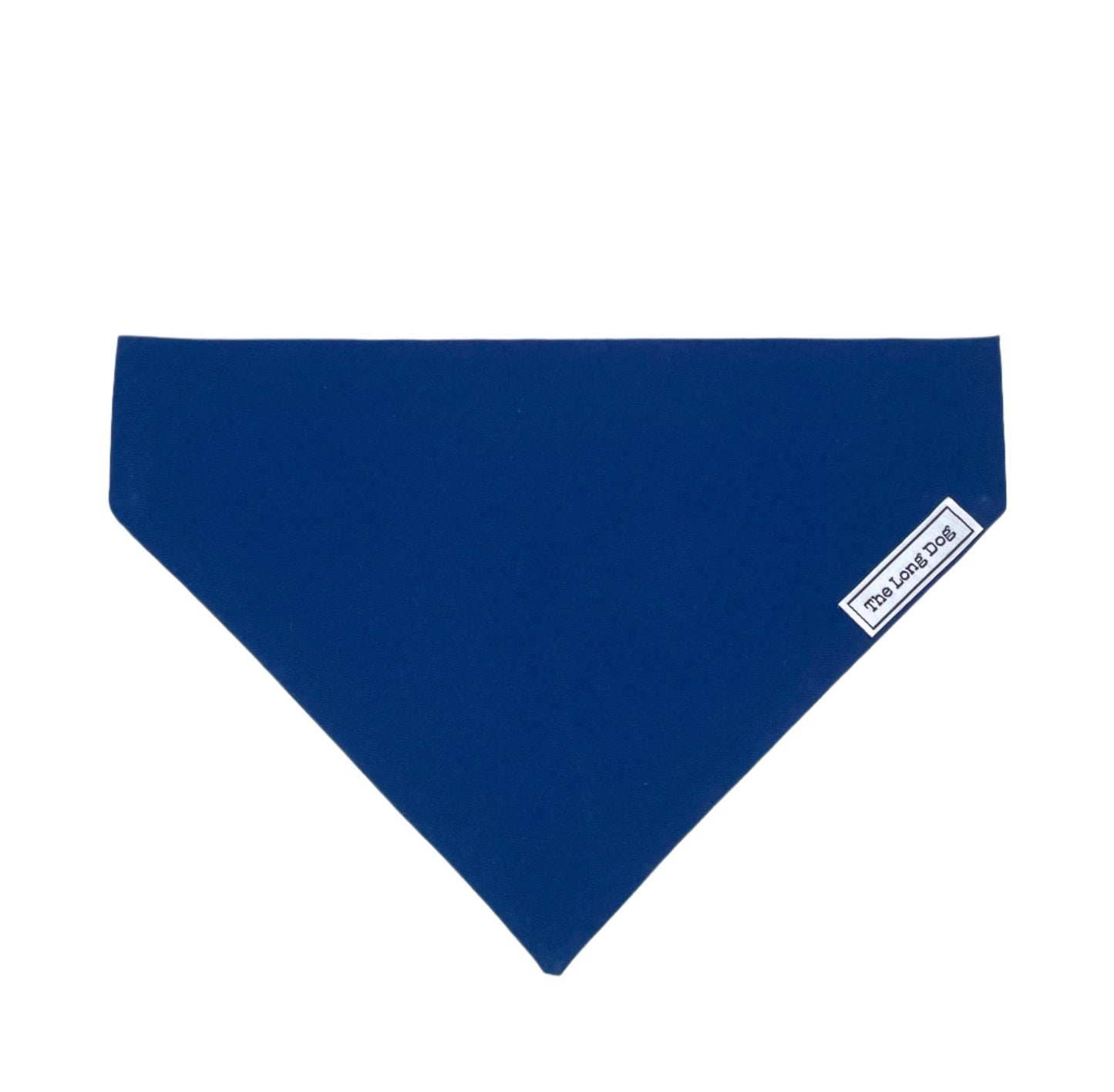 Navy Over the Collar Dog Bandana