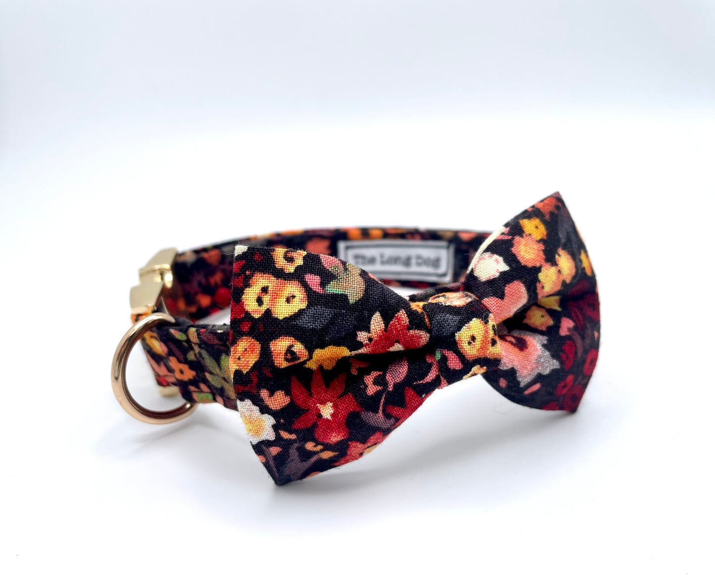 Fall Floral Dog Bow Ties