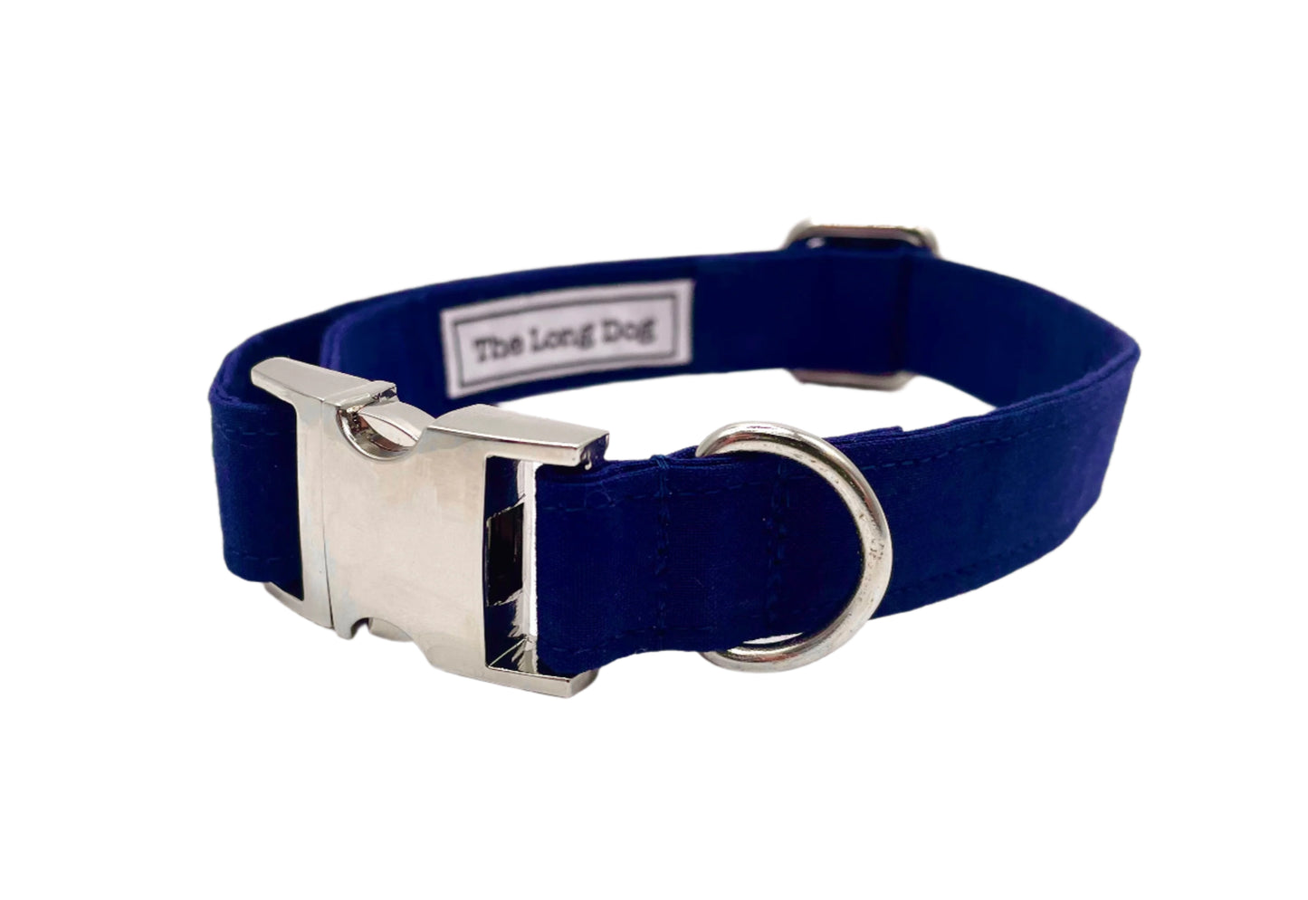 Navy Dog Collar