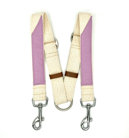 Lilac Dog Leash Splitter