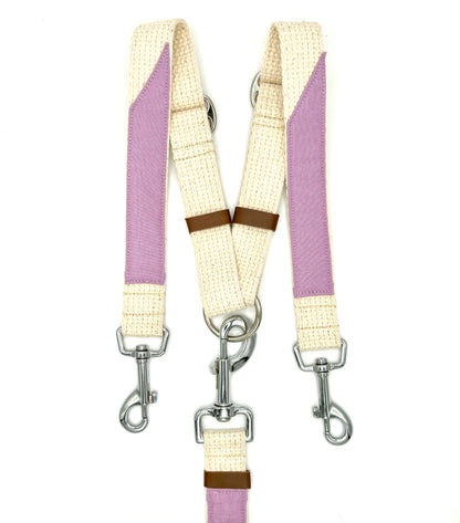 Lilac Dog Leash Splitter