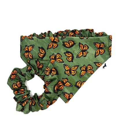 Monarch Butterfly Hair Scrunchie