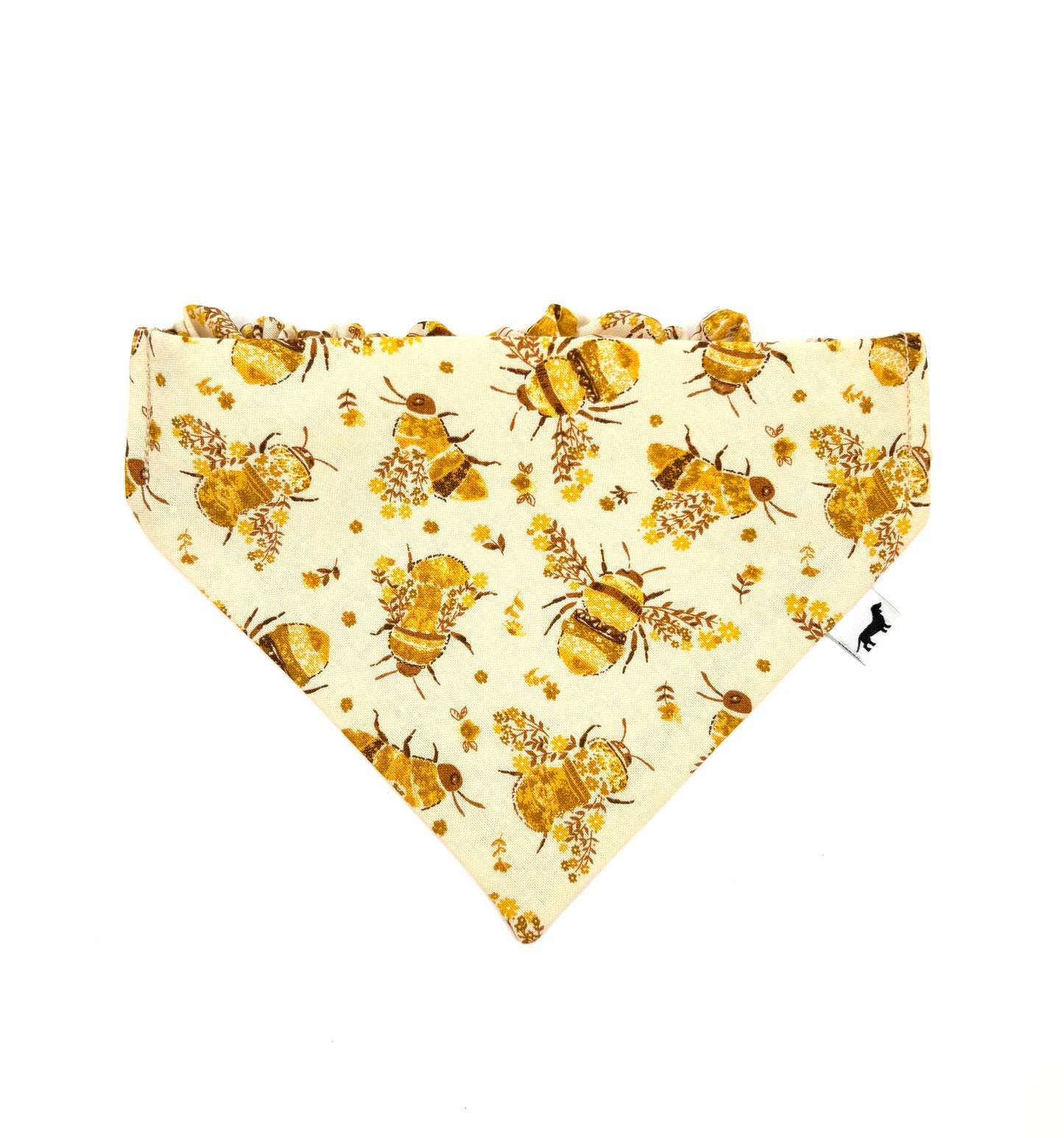 Honeybee Scrunchie Dog Bandana