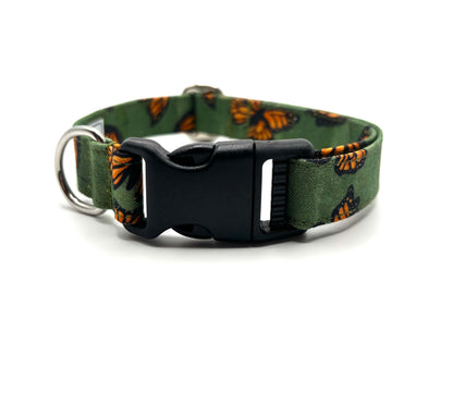 Monarch Butterfly Dog Collar