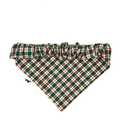 Green Country Christmas Dog Bandana