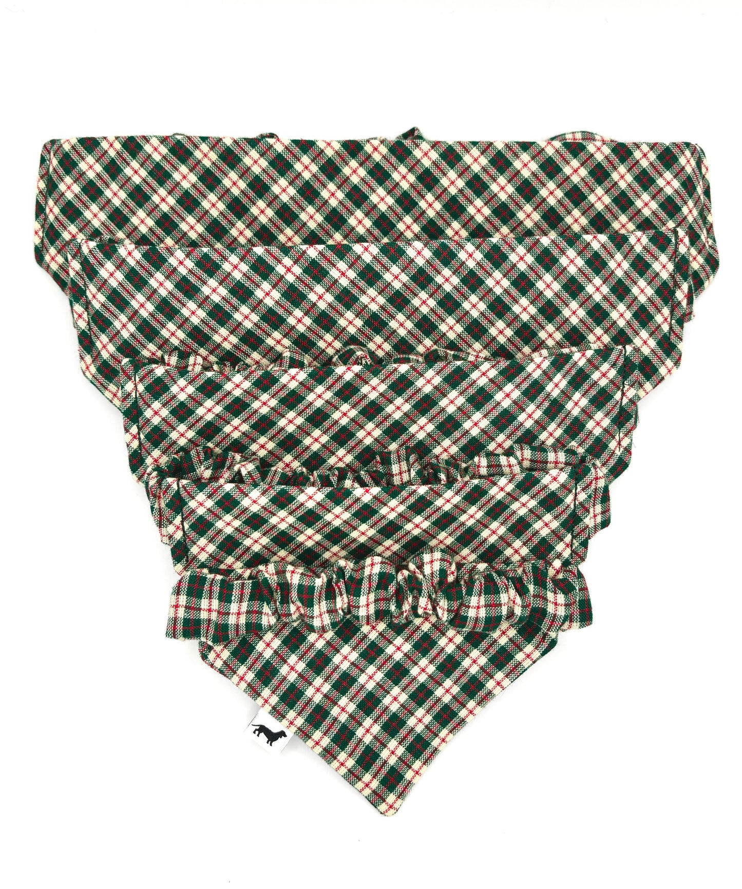Green Country Christmas Dog Bandana