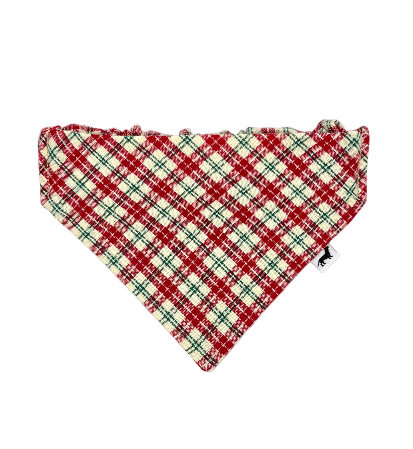 Red Country Christmas Dog Bandana