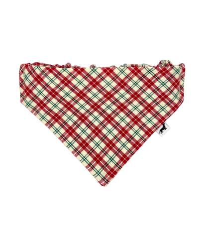 Red Country Christmas Dog Bandana