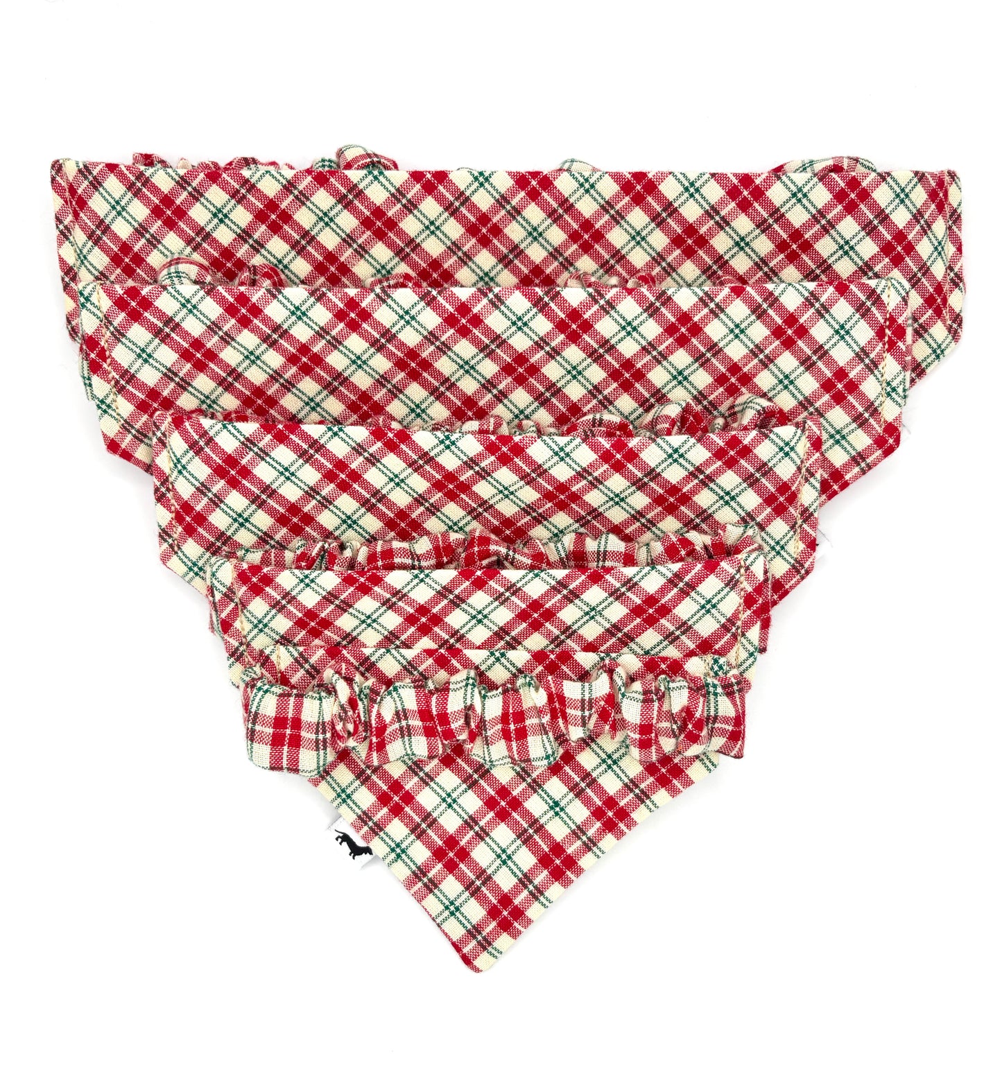 Red Country Christmas Dog Bandana