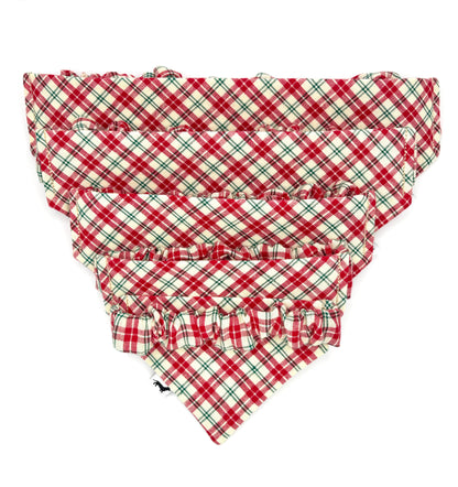 Red Country Christmas Dog Bandana