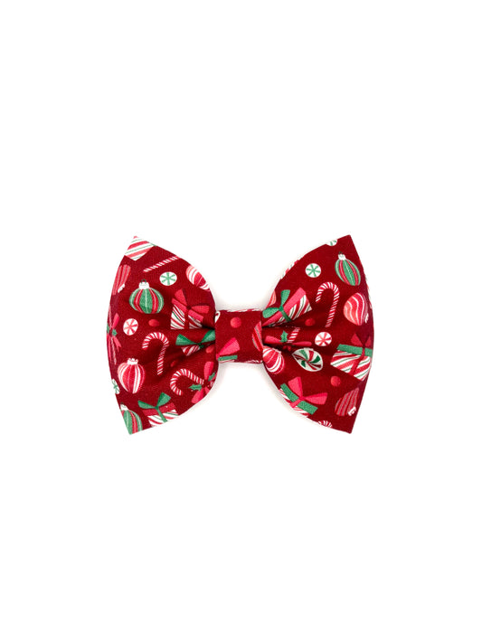 Candy Cane Lane Dog Bow Ties