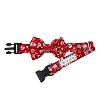 Candy Cane Lane Dog Bow Ties