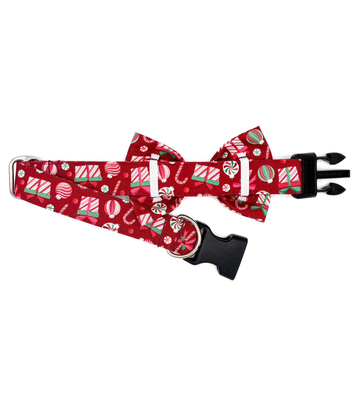 Candy Cane Lane Dog Bow Ties