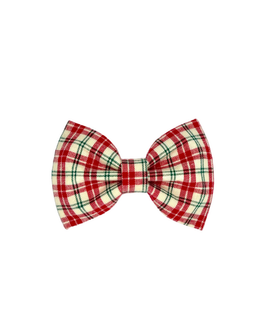 Red Country Christmas Dog Bow Ties