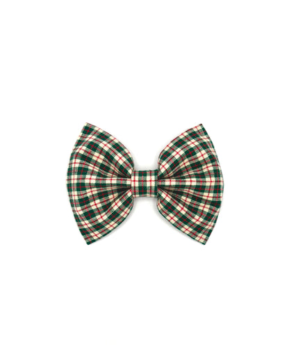 Green Country Christmas Dog Bow Ties