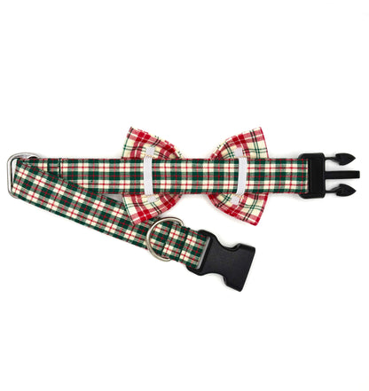 Red Country Christmas Dog Bow Ties