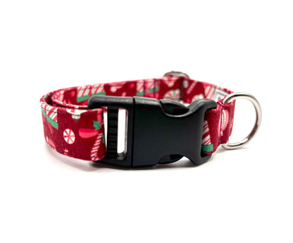 Candy Cane Lane Dog Collar