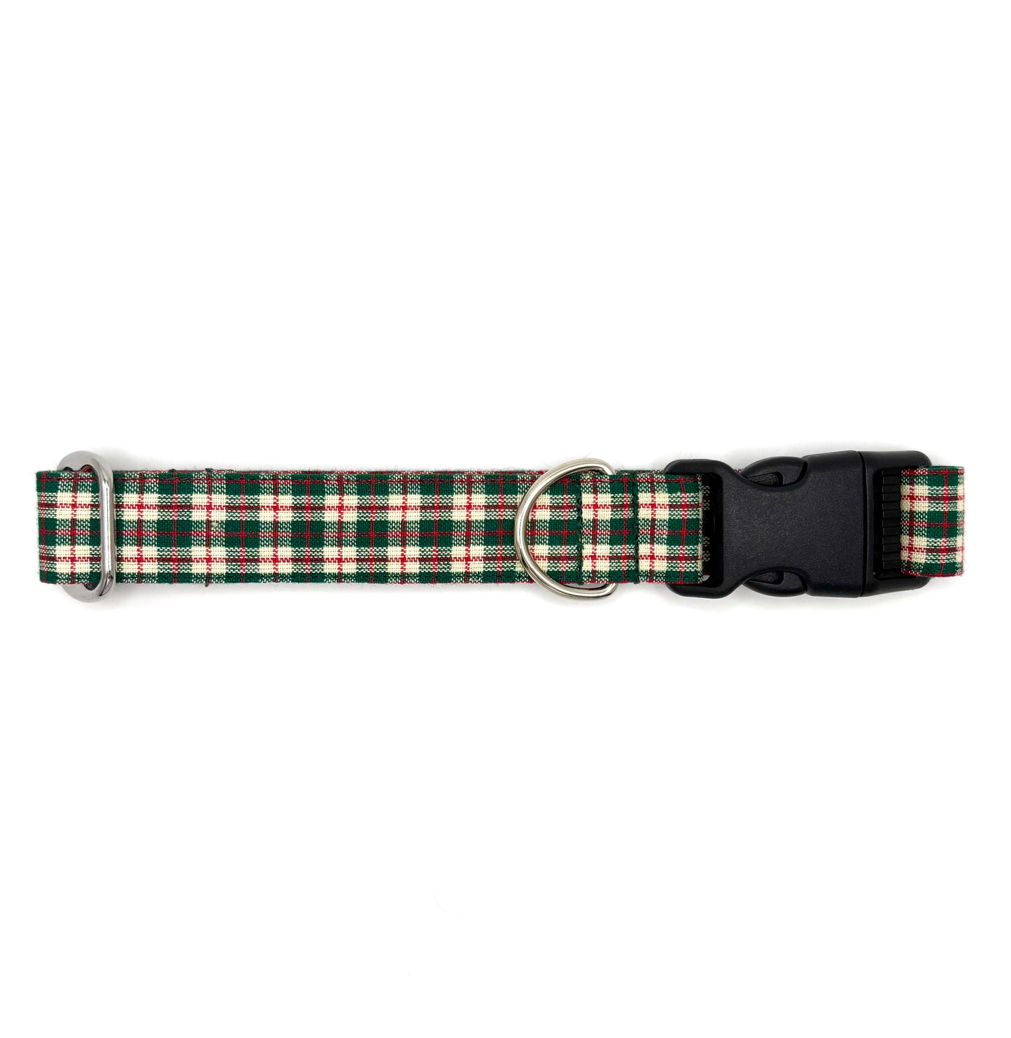 Green Country Christmas Dog Collar