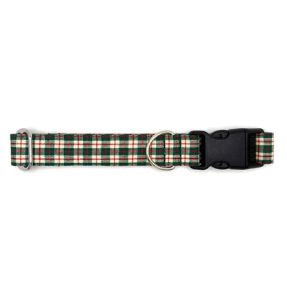 Green Country Christmas Dog Collar