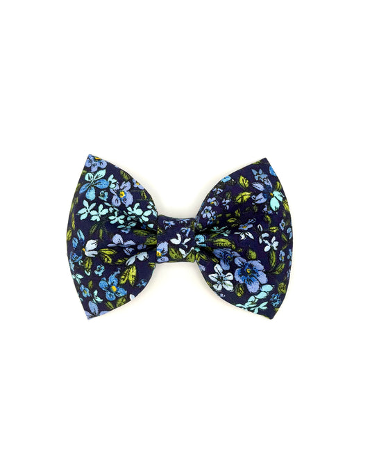 Blue Blossom Dog Bow Ties
