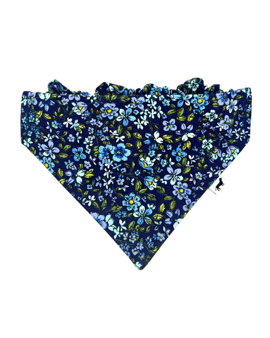 Blue Blossom Dog Bandana