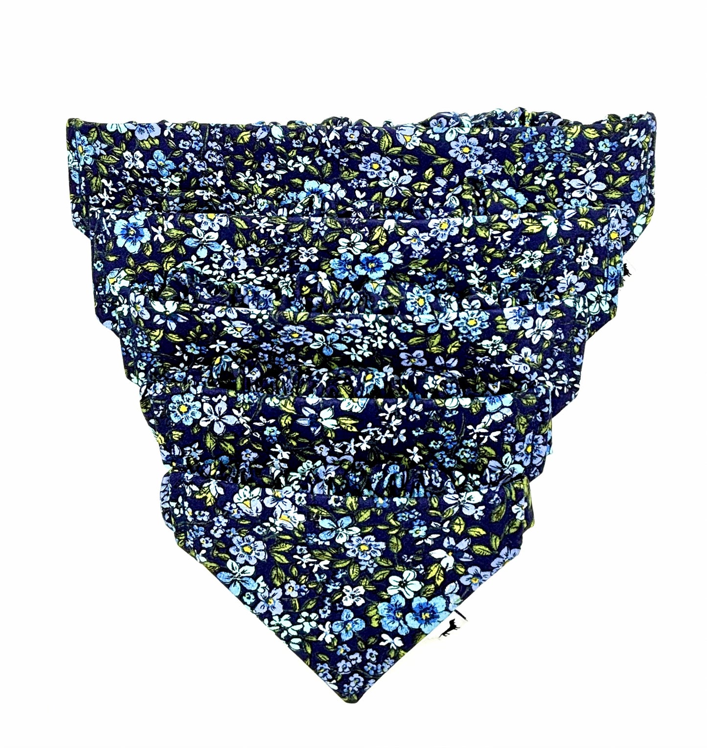 Blue Blossom Dog Bandana