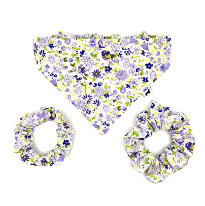 Lilac Hair Scrunchie